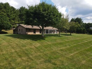 Rear of home