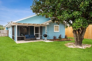 PCB Getaway featuring Florida Room, charcoal grill, ring toss, and Magnolia Tree
