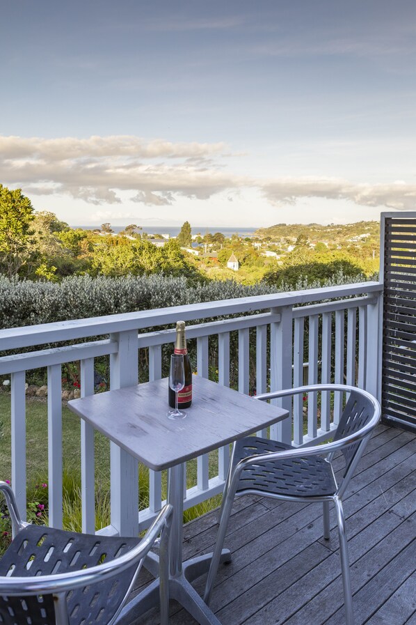 Sea views across Oneroa bay
