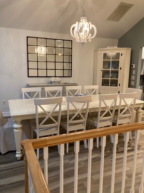 Dining Area with Buffet and China Cabinet