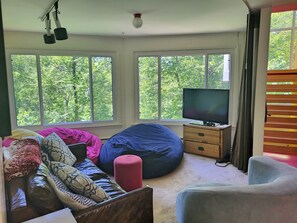 TV in den area