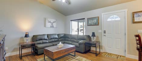 Laramie Vacation Rental | 3BR | 2BA | 1,250 Sq Ft |  2 Steps Required