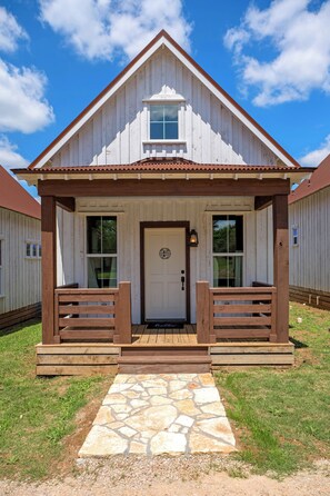 Outside porch