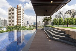 Rooftop pool