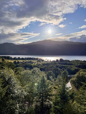 View of Loch Ness from the lodge