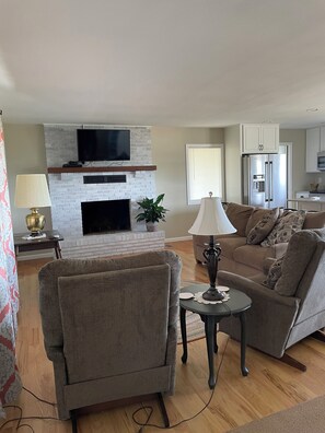 View of the living room.
