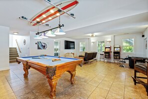 PI166: Heaven Sent | LL Rec Room - Pool Table, Arcade Games, Kitchenette