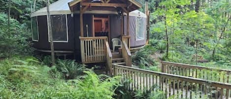 Relaxing Forest Yurt