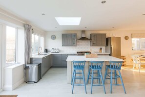 Prepare meals in your very own fully equipped kitchen, recently refitted throughout.