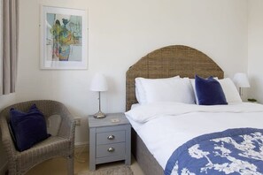 The bedrooms are all comfy with crisp linen and soft towels.