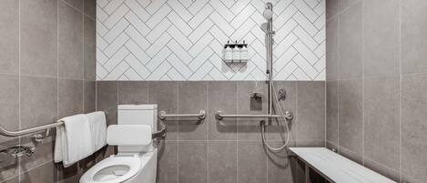 Rolstoeltoegankelijke badkamer
