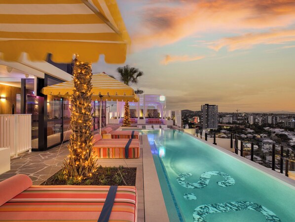 Rooftop pool