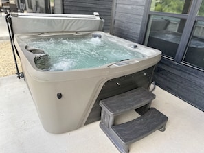 Bain à remous extérieur