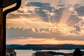Vue depuis l’hébergement