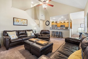 Open concept perfect for gathering and entertaining