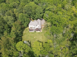 10 very private acres located on Mt Nittany with the trailhead nearby