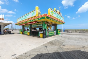 Walk to Seaside Heights Boardwalk