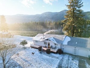 Front of Home in Winter