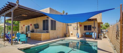 Palm Springs Vacation Rental | 4BR | 3BA | 2 Steps Required | 2,365 Sq Ft