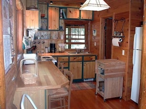 River Cabin Kitchen