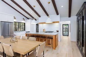Kitchen and dining