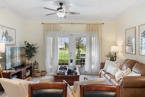 Cozy Retreat: Embrace Relaxation in the Serene Living Room Ambiance