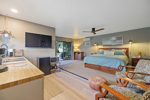 The casita greets you with all of the amenities that you'll need to unwind.