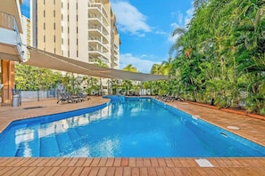 Make the most of the Northern Territory’s warm climate with access to the resort’s tropical outdoor pool