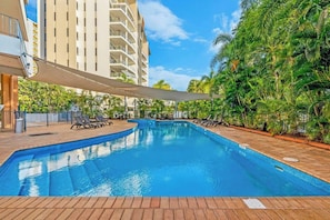 Make the most of the Northern Territory’s warm climate with access to the resort’s tropical outdoor pool.