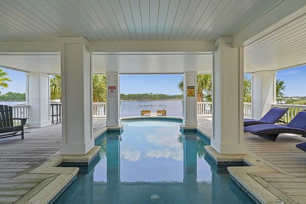 Just B Grayton - Beautiful Waterfront Vacation Rental House in Santa Rosa Beach, Florida with Private Pool, Dock, and Personal Elevator - Five Star Properties Destin/30A