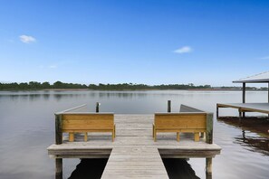 Just B Grayton - Beautiful Waterfront Vacation Rental House in Santa Rosa Beach, Florida with Private Pool, Dock, and Personal Elevator - Five Star Properties Destin/30A