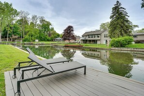 Canal-Front Dock | 2,884 Sq Ft | Fire Pit | Deck