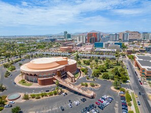 "Grady Gammage Memorial Auditorium .. a world-class arts presenting organization, which brings the best of the performing arts to Arizona. As a leader in the arts world, ASU Gammage also produces new works, artist residencies and education programs that foster the great artists of today and empower the artists of tomorrow."