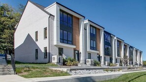 Front of the complex