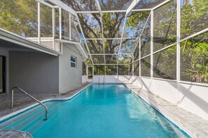 Relax & enjoy the private HEATED Pool
