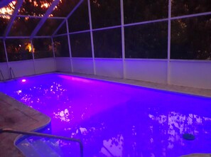 Relax & enjoy the private HEATED Pool