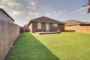 Fenced Yard | Pet Friendly w/ Fee (1 Max) | 2 Exterior Security Cameras