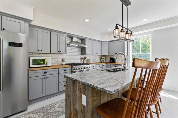 Cooking up inspiration - picture yourself cooking in this reno'd chefs kitchen