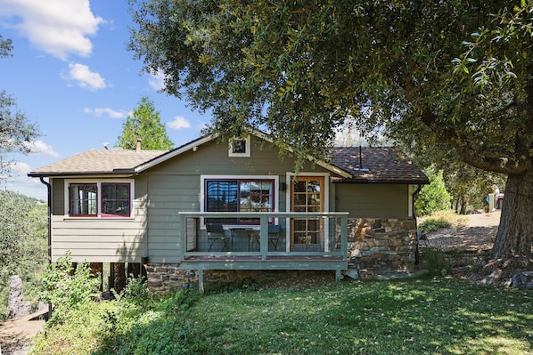 Main entrance of the Cabin