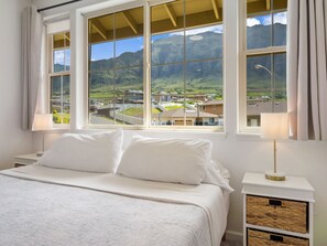 Master bedroom with gorgeous mountain views