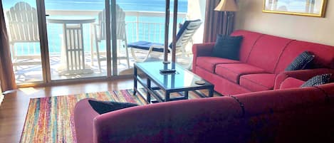 Enjoy the ocean view and salt air from nearly anywhere in the unit!