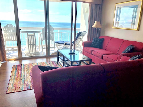Enjoy the ocean view and salt air from nearly anywhere in the unit!