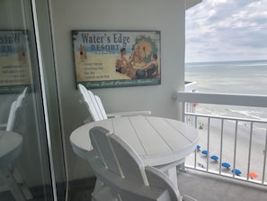 Perfect spot for morning coffee, reading, happy hour...or just chilling :)