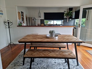 Indoor dining area