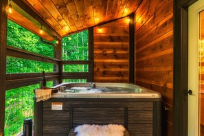 Bubbelpool inomhus