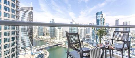 Balcony w/ Marina Views