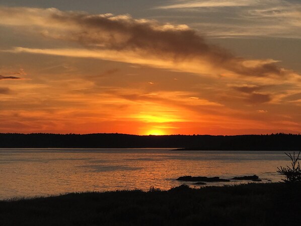 Sunset is gorgeous