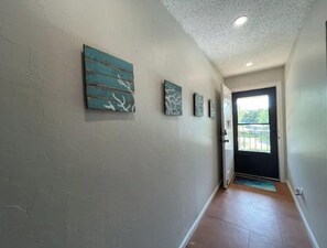 entrance to the condo 