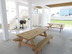 Patio and Outdoor shower