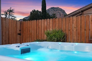 Bain à remous extérieur